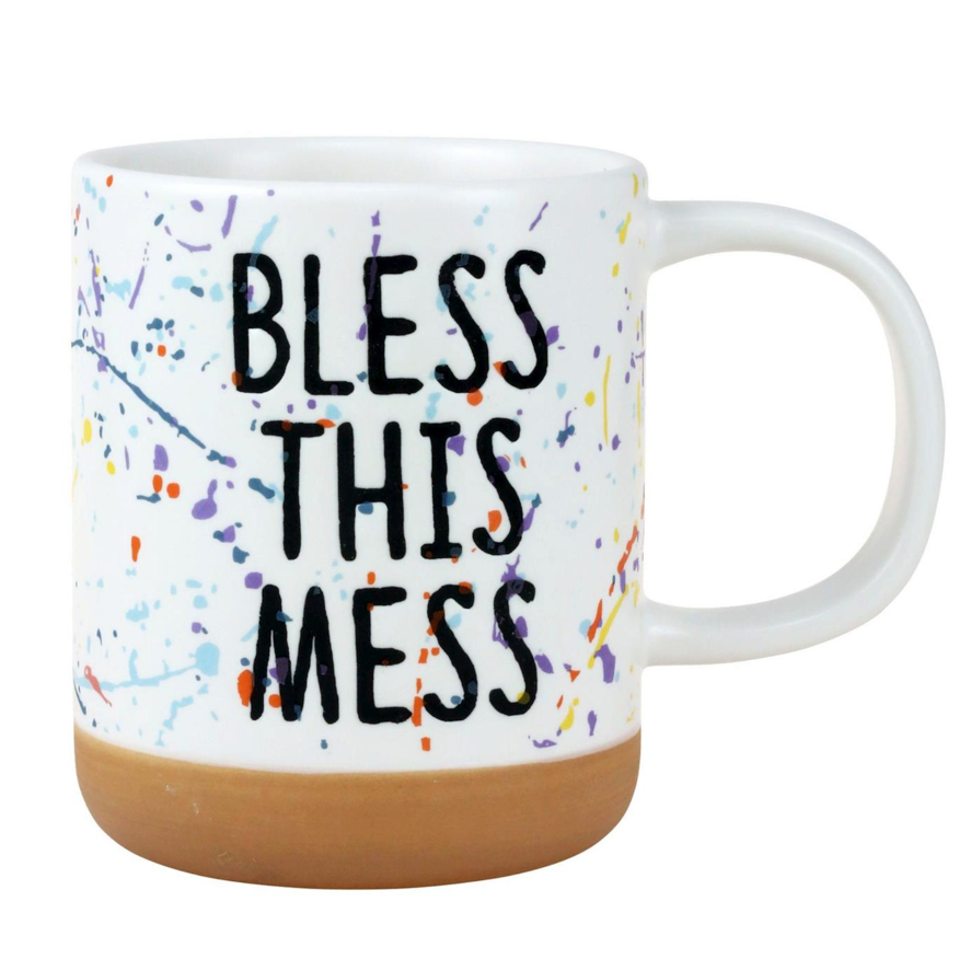 Bless This Mess Splatter Mug